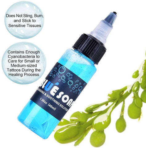 Blue Soap Cleansing And Soothing Solution