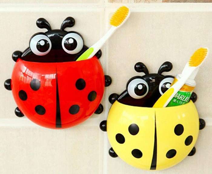 Bug Toothbrush Holder - Boy