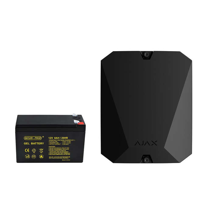 Ajax MultiTransmitter Black Plus 12V 8AH Gel Battery