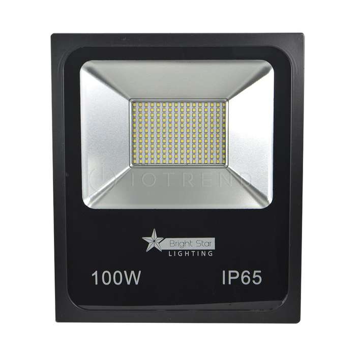 Bright Star 100 Watt LED Floodlight 6000K 7000 Lumens - FL045 Black