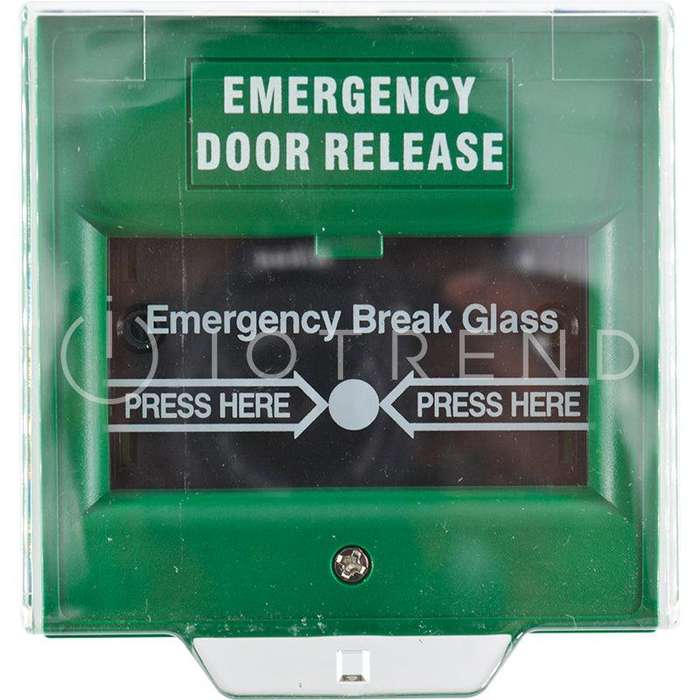Securi-Prod Green Call Point Break Glass