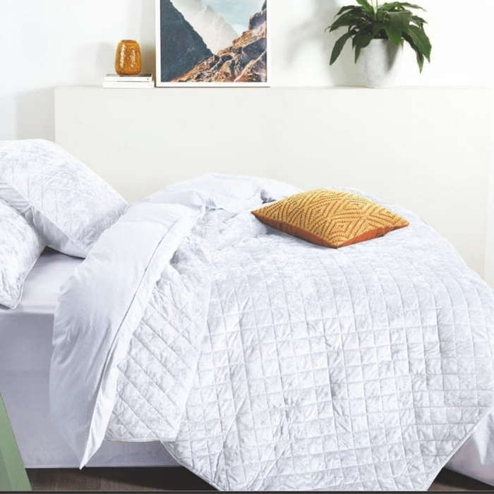 Bedding Set - Velvet Crush Bedspread Sets 5 PC Queen