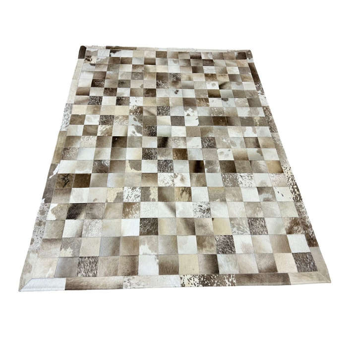 Rugs - Hide Leather Patchwork Carpet
