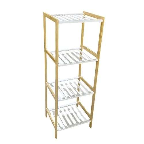 4 Tier Bamboo Storage Rack 35.2cm