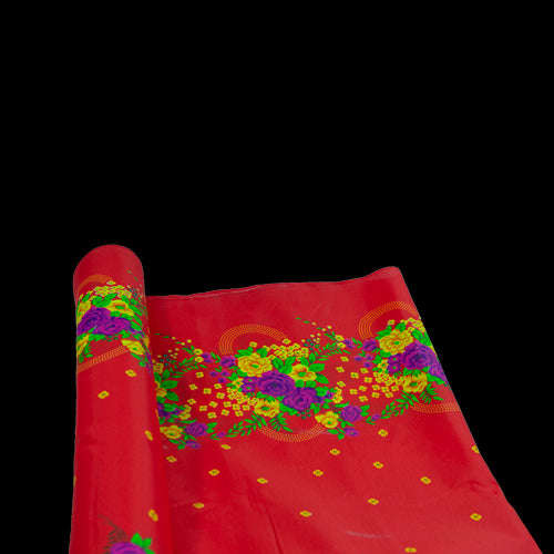Printed Polycotton - Tsonga - Per meter / Red