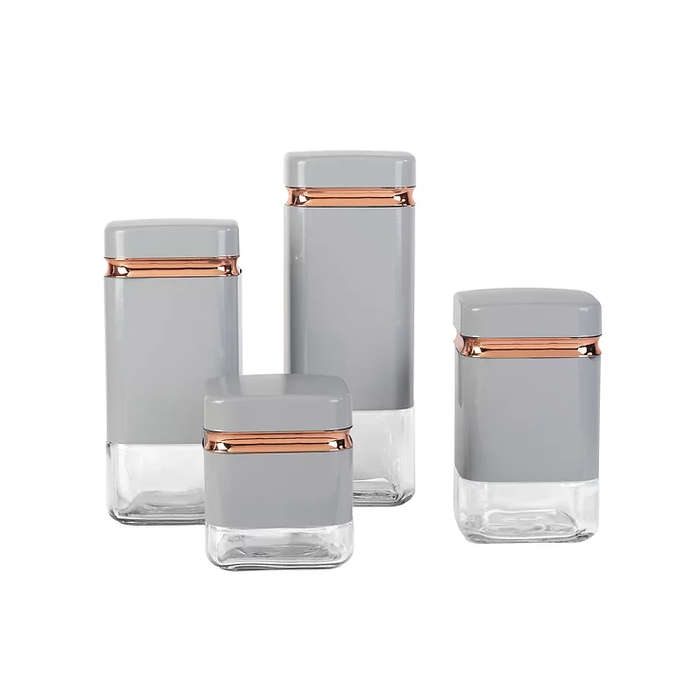 Canister Set - 4pc Square
