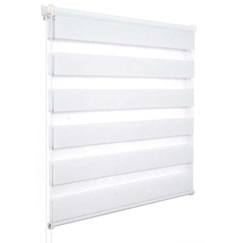 Blinds - Double Roller Blinds - White / 1600W x 1800H