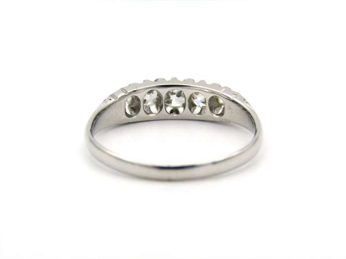 18K gold Victorian diamond ring, Sheffield, circa 1880's