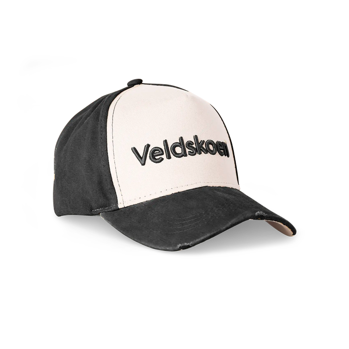 Veldskoen Black Stone Washed Cap