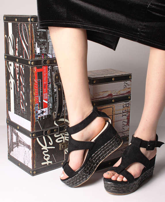 Espadrille Wedge Sandals