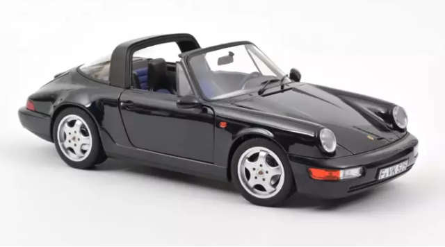 Porsche 911 Carrera 4 Targa 1991 Blue metallic 1:18 Norev