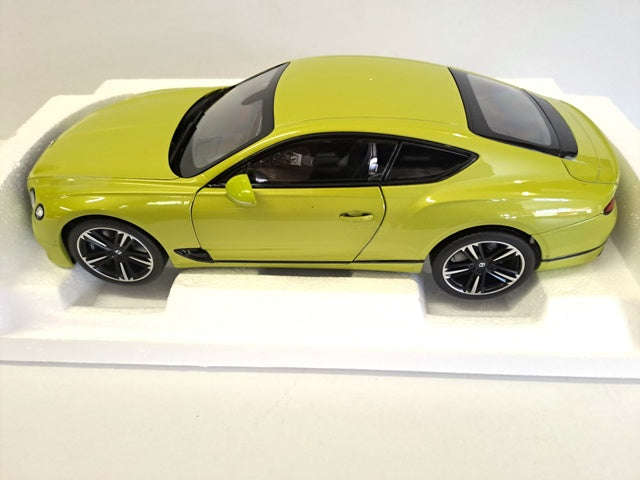Bentley Continental GT 2018 Rhadium 1:18 - 200pcs WORLD WIDE LIMITED EDTITION