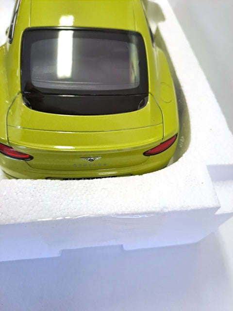 Bentley Continental GT 2018 Rhadium 1:18 - 200pcs WORLD WIDE LIMITED EDTITION