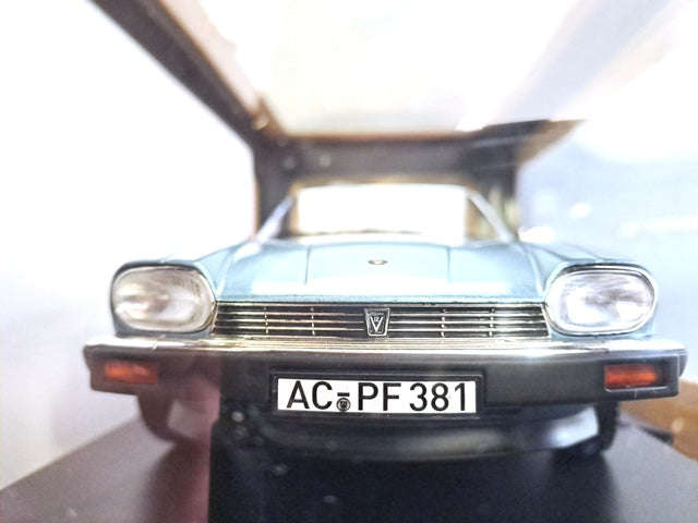 Jaguar XJ-S 5.3 H.E. Convertible 1988 Light Blue metallic 1:18