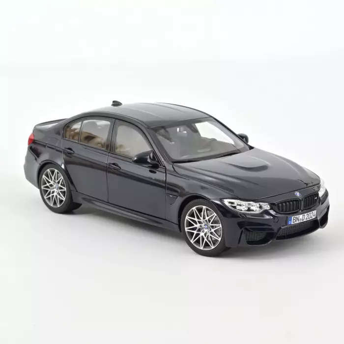 BMW M3 Competition 2017 Blue metallic 1:18, DIECAST CAR, COLLECTABLE CAR.