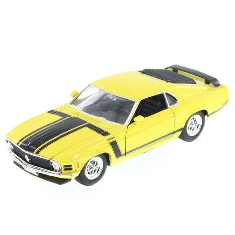 FORD MUSTANG BOSS 302 YELLOW 1970 1/24