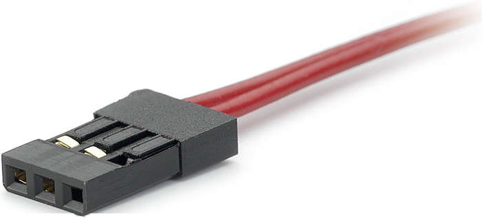 JR R/CHARGE RECEIVER B/PACK CABLE 2X0.25MM2