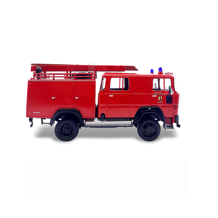 1:43 MAGIRUS-DEUTZ 100 D 7 FA LF8 TS RED DIECAST