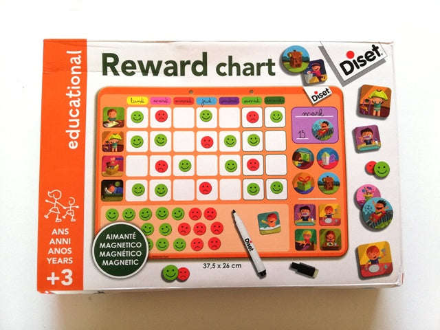 REWARD CHART EDCATIONAL TOY