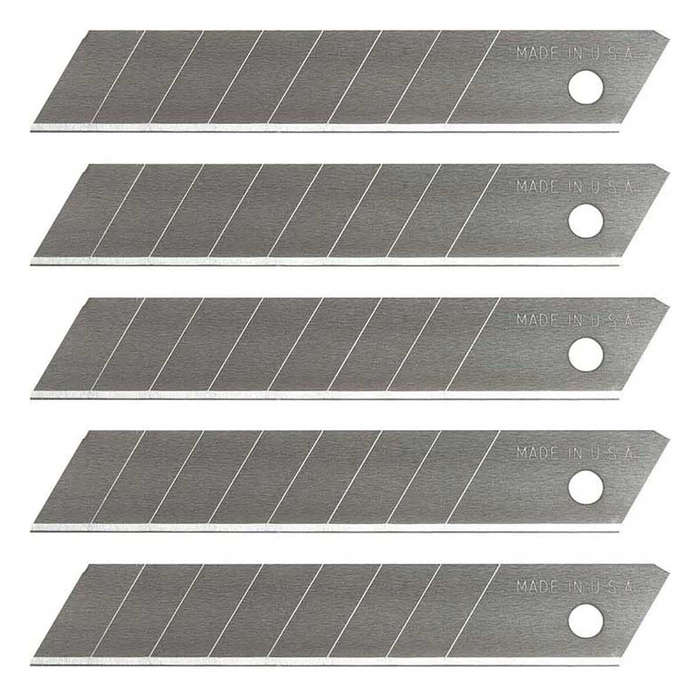 BLADE HEAVY DUTY SNAP OFF 8 5PCS HOBBY TOOL, ARTS AND CRAFTS, STATIONERY, MINIATURE MODEL BUILDING