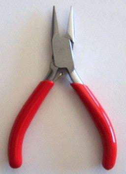 PLIERS CHAIN NOSE SERRATED JAW 110 MM HOBBY TOOL, ARTS AND CRAFTS