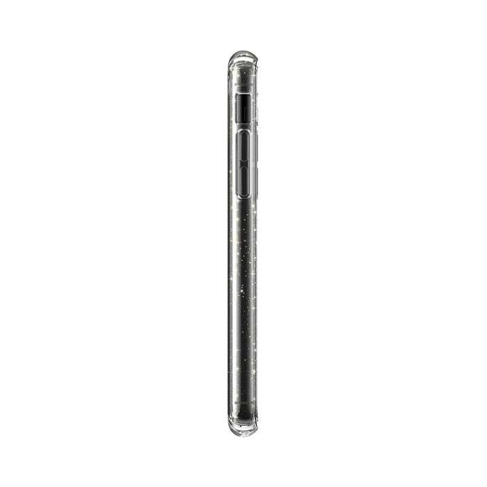Speck Presidio Glitter case for iPhone XS / X - Clear / Gold
