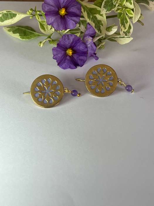 Purple Sura Earrings
