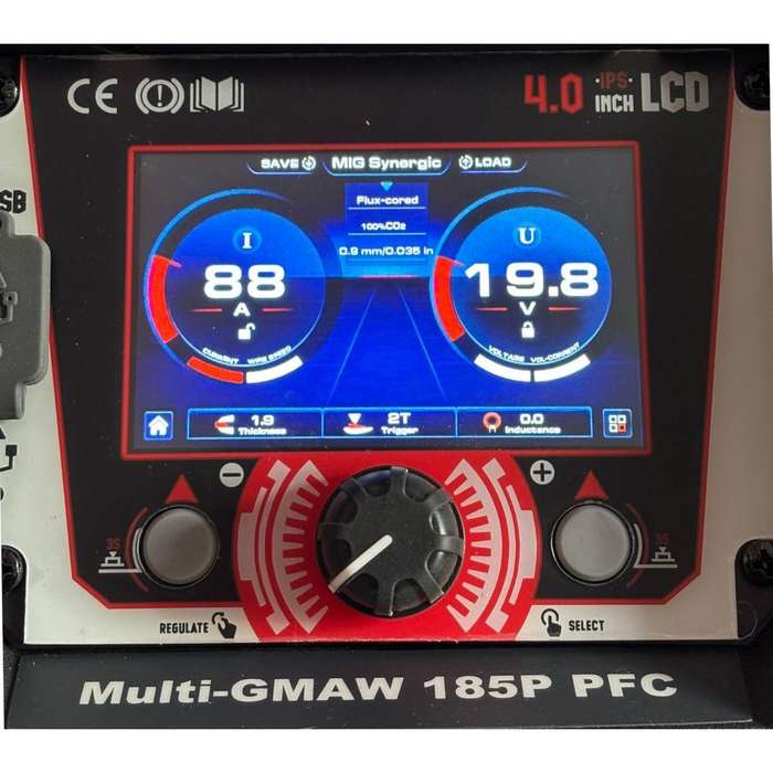 Javweld Multi-Process 185 Hyper MIG/HF-TIG/ARC PFC LCD Inverter Welder