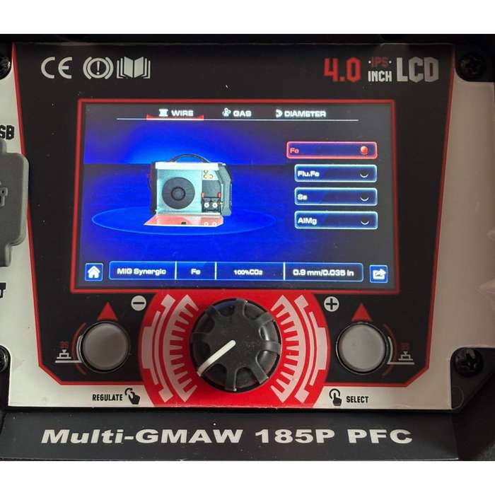 Javweld Multi-Process 185 Hyper MIG/HF-TIG/ARC PFC LCD Inverter Welder