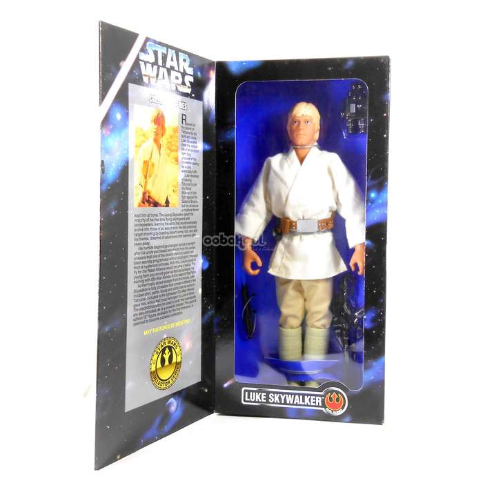 Star Wars / Luke Skywalker Tatooine Gear / Collector Series / 1996 Kenner 12" Figure / NIB