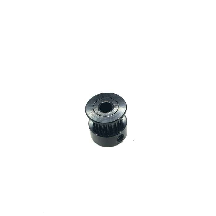 GT2 Timing Pulleys - 20 Tooth pulley for 6mm belt.  8mm bore. Black