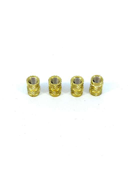 Twill Knurled Copper Nut (Pack of 4)