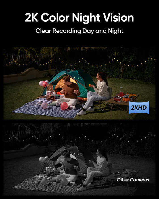 Eufy Solar Wall Light Camera S120 - Each