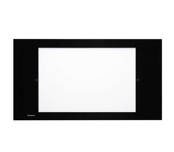 Grandview Dual-Masking Series PERM106-HD-DUAL 16:9 106" Fixed Frame Screen - White