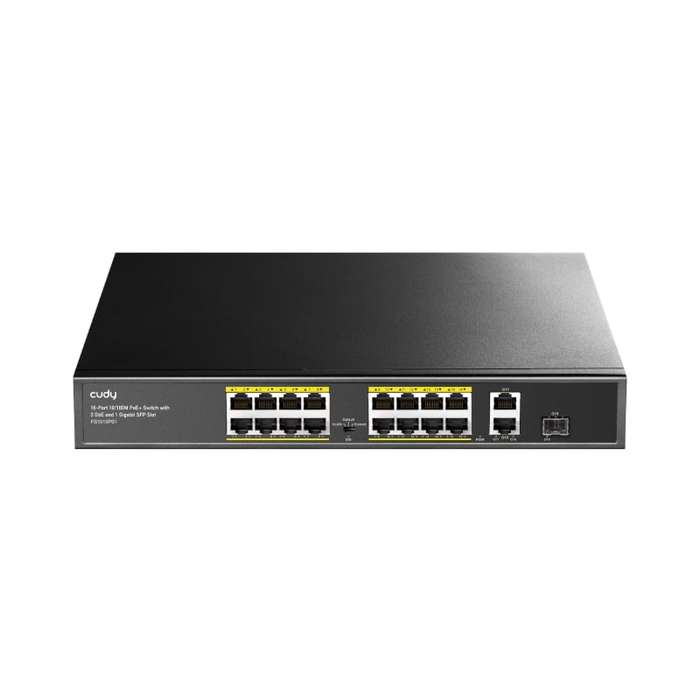 cudy 16-Port Unmanaged PoE+ Switch  Rack Mount