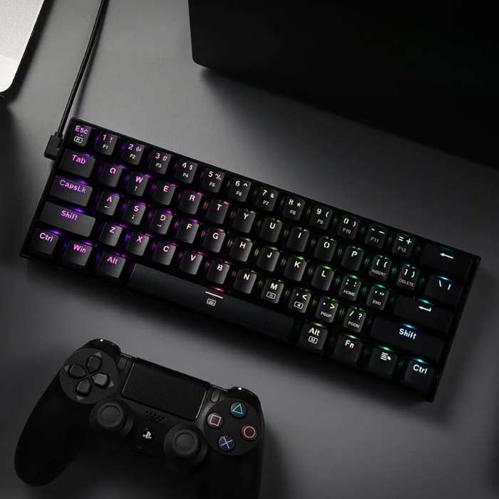 REDRAGON DRAGONBORN Wired Mechanical Keyboard RGB 67Key Design  Black