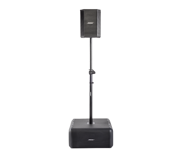 BOSE Professional Sub1/Sub2 Adjustable Speaker Pole - Each - Black