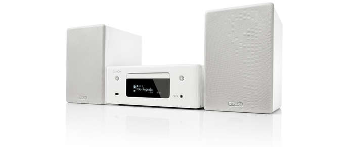 Denon CEOL N10 HI-FI NETWORK CD RECEIVER - White