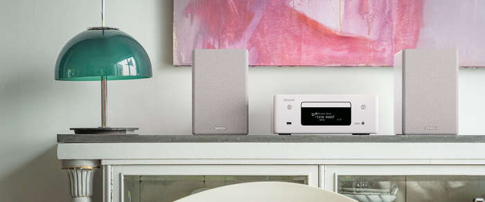 Denon CEOL N10 HI-FI NETWORK CD RECEIVER - White