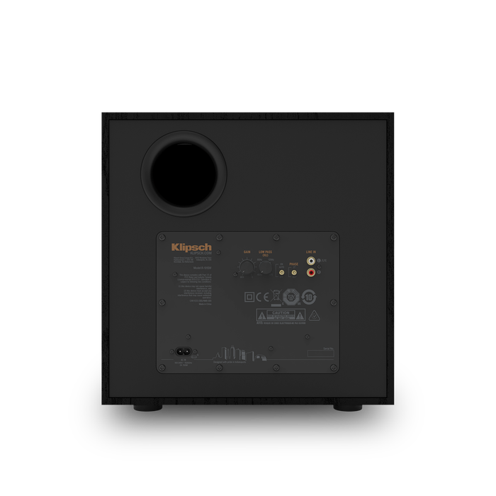 Klipsch R-101SW Subwoofer - each - Black