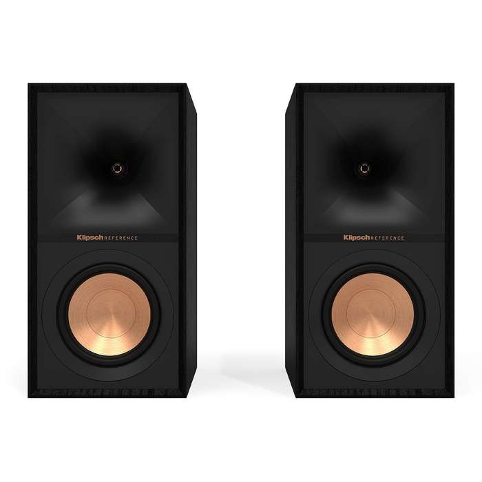 Klipsch R-50M Bookshelf Speakers - pair - Black