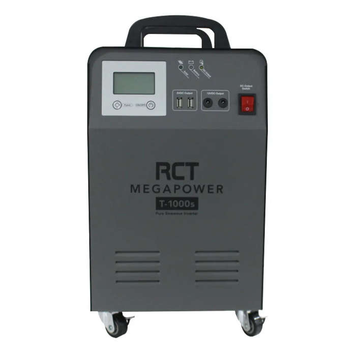 RCT MP-T1000S MEGAPOWER 1KVA/1000W INVERTER TROLLEY WITH 1 X 100AH BAT