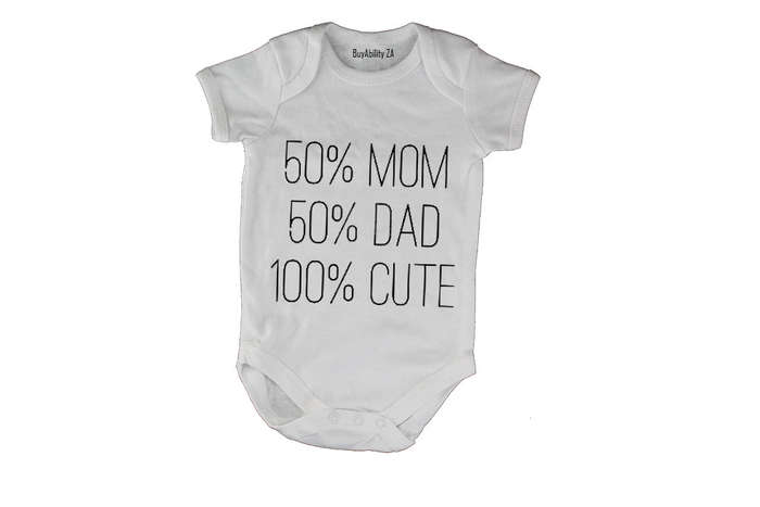 100% Cute! - Baby Grow
