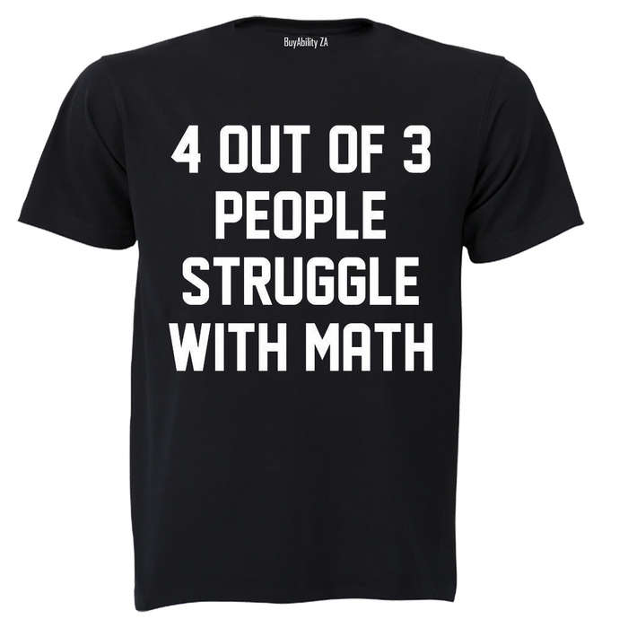 4 Out Of 3 People - Kids T-Shirt