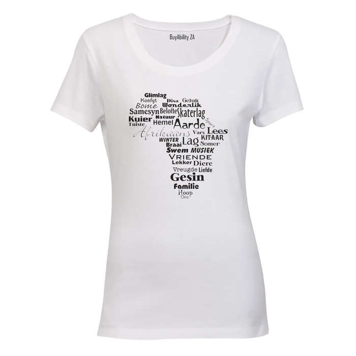 This is Africa - Afrikaans Version - Ladies - T-Shirt