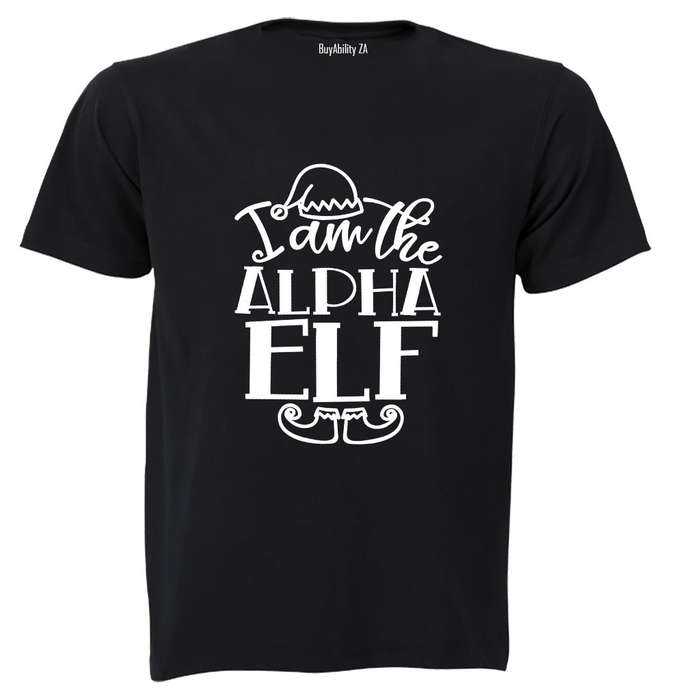Alpha Elf - Christmas - Adults - T-Shirt