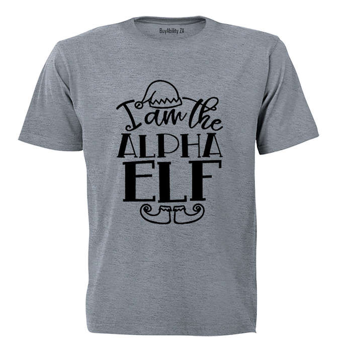Alpha Elf - Christmas - Adults - T-Shirt