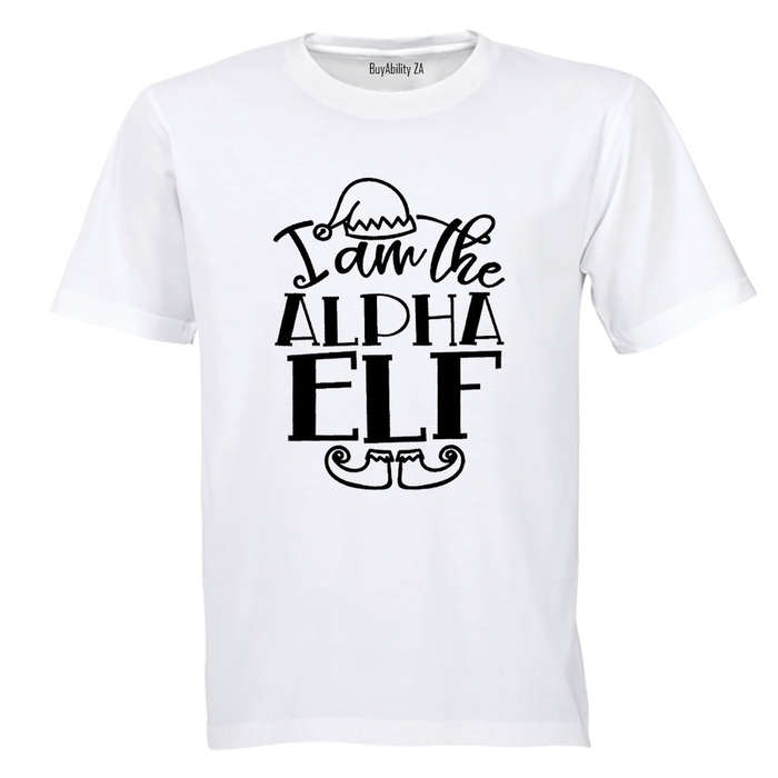 Alpha Elf - Christmas - Adults - T-Shirt