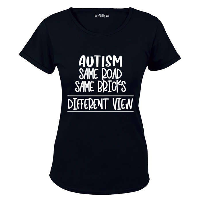 Autism - Different View - Ladies - T-Shirt
