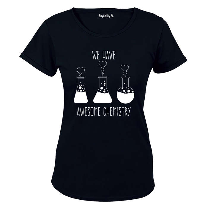 Awesome Chemistry - Valentine - Ladies - T-Shirt